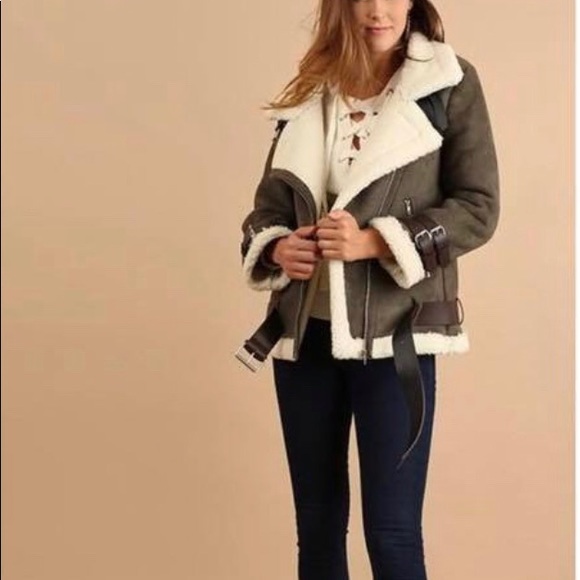 Jackets & Blazers - Sherpa coat